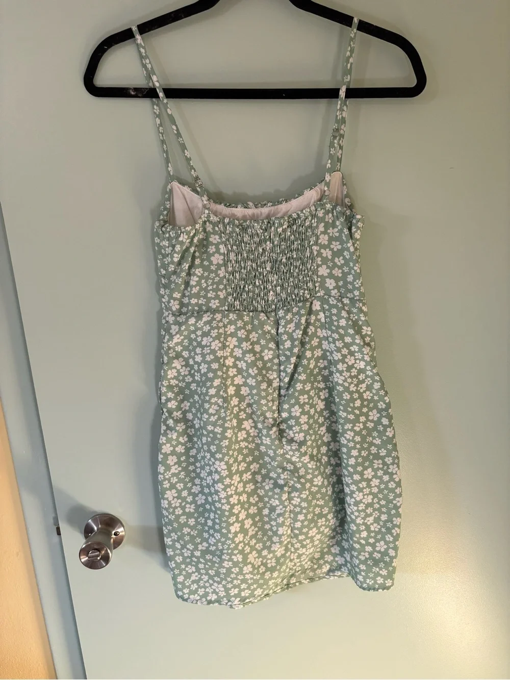 Princess Polly Mint Green Floral Mini Dress